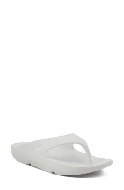 Flexus By Spring Step Osmar Flip Flop In White