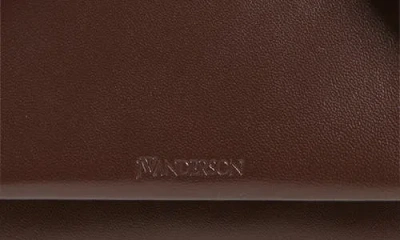 Jw Anderson Borsa A Mano Twister Media In Nappa Cioccolato Donna