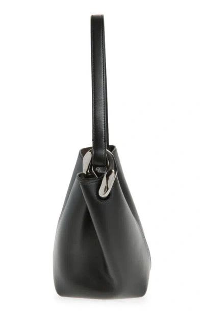 Jw Anderson J. W. Anderson The Jwa Corner Bucket Bag In Black