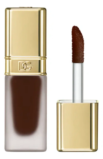 Dolce & Gabbana Coffee Oil Lip Plumper In Brown