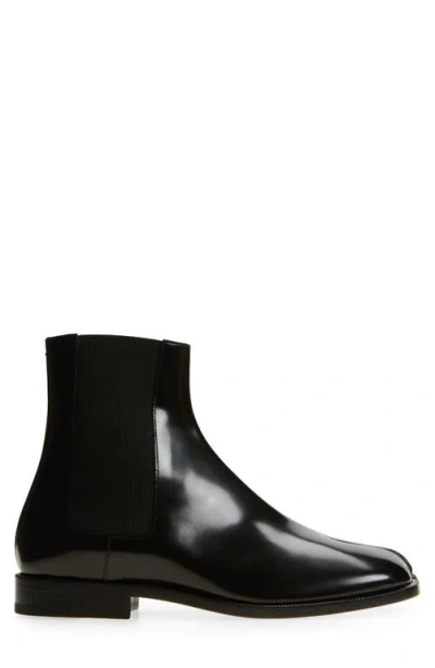 Maison Margiela Tabi Toe Ankle Boots In Black