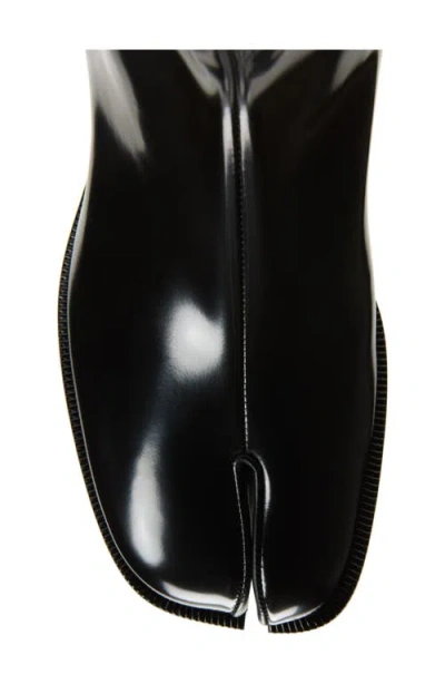 Maison Margiela Tabi Toe Ankle Boots In Black