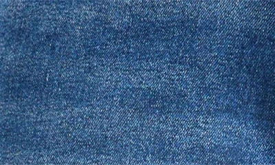 Warp & Weft Warp+weft Ase Crop Straight Leg Jeans In Blue