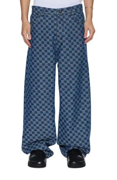Ksubi Maxx Klassik Baggy Jeans In Blue