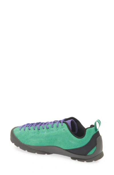 Keen Woman Sneakers Green Size 7 Leather In Blue