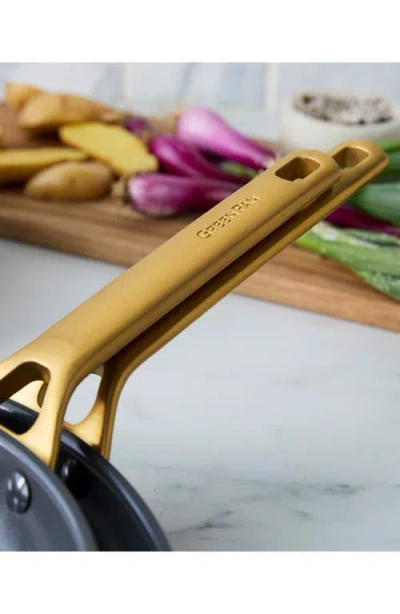 Greenpan Reserve Pro 10-piece Ceramic Nonstick Cookware Set In Black