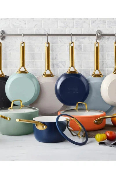 Greenpan Reserve Pro 10-piece Ceramic Nonstick Cookware Set In Orange