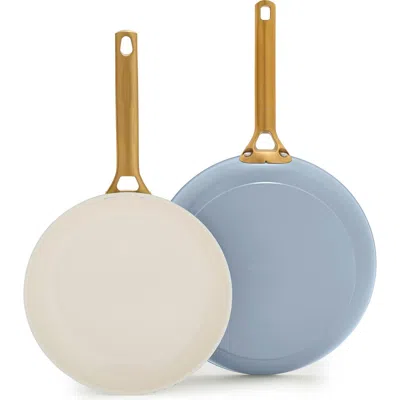 Greenpan Reserve Set Of 2 Ceramic Nonstick Frying Pans In Multi