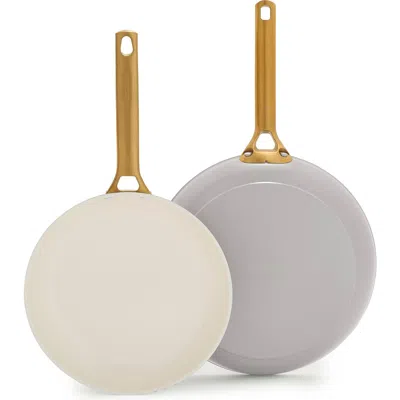 Greenpan Reserve Set Of 2 Ceramic Nonstick Frying Pans In Multi