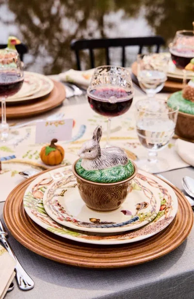 Juliska Forest Walk Rabbit Bowl With Lid In Brown