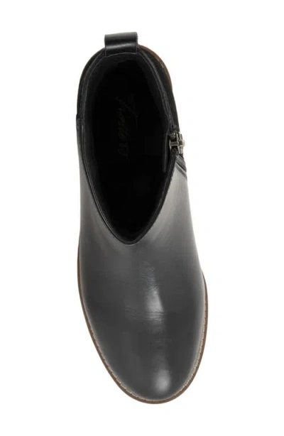 Trotters Wynona Platform Wedge Bootie In Black