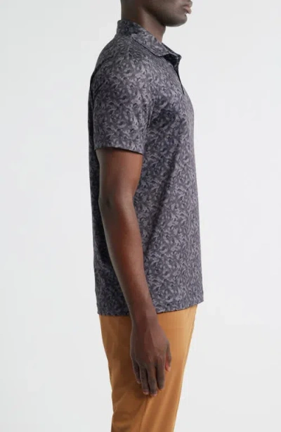 Redvanly Haskell Camouflage Performance Polo In Gray
