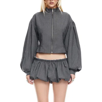 Lioness Women's Eclipse Zip-front Long-sleeve Jacket In Brown