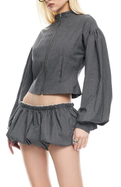 Lioness Women's Eclipse Zip-front Long-sleeve Jacket In Brown