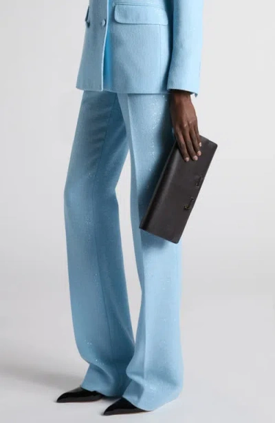 Tom Ford Black Leather Crossbody Bag In Black