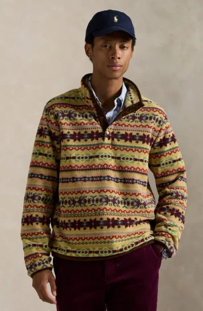 Polo Ralph Lauren Recycled Material Sweatshirt Featuring Adjustable Bottom In Multi
