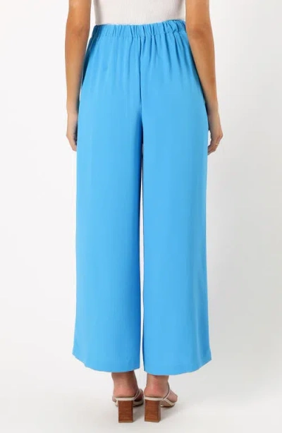 Petal And Pup Petal & Pup Enya High Waist Wide Leg Pants In Blue