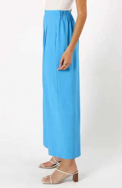 Petal And Pup Petal & Pup Enya High Waist Wide Leg Pants In Blue