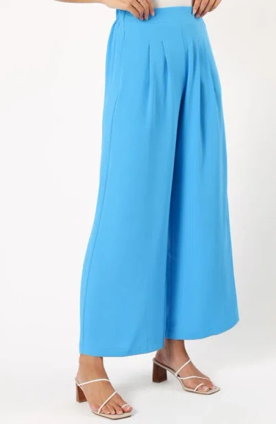 Petal And Pup Petal & Pup Enya High Waist Wide Leg Pants In Blue