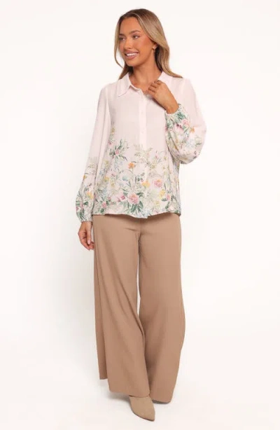 Petal And Pup Petal & Pup Avis Floral Print Shirt In Pink