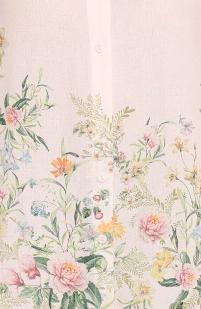 Petal And Pup Petal & Pup Avis Floral Print Shirt In Pink