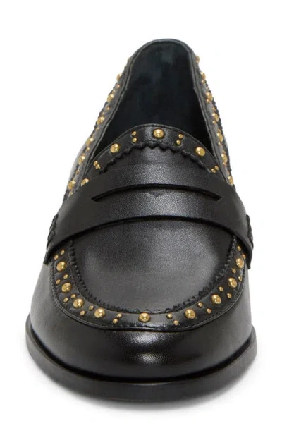Vince Camuto Camdyn Studded Loafer In Black