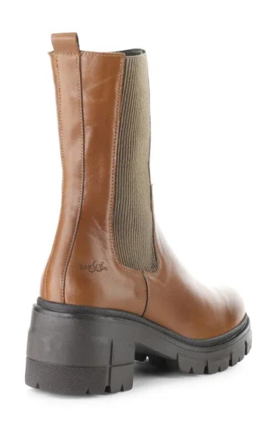 Bos. & Co. Brunas Waterproof Chelsea Boot In Brown