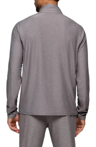 Prana Altitude Tracker Performance Quarter Zip In Gray