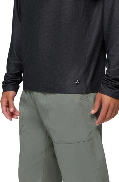 Prana Altitude Tracker Performance Quarter Zip In Black