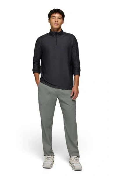 Prana Altitude Tracker Performance Quarter Zip In Black