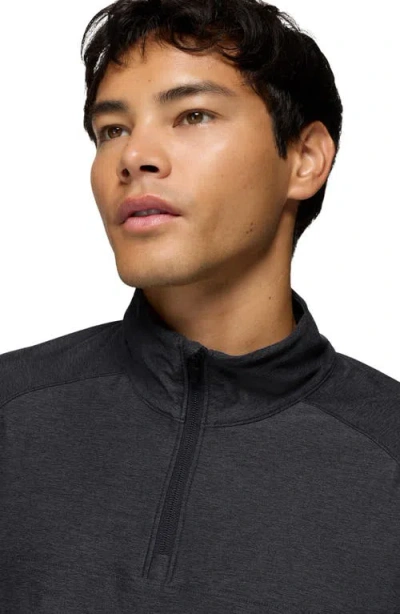 Prana Altitude Tracker Performance Quarter Zip In Black