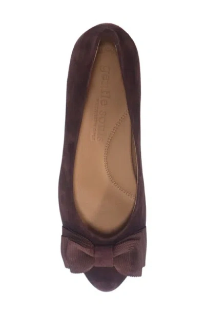 Gentle Souls Women's Atlas Almond Toe Flats In Multi