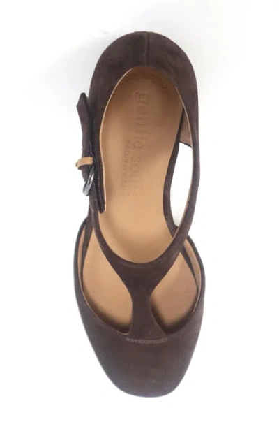 Gentle Souls Women's Wyatt T-strap Flats In Multi