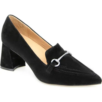Gentle Souls Women's Dionne Pointy Toe Loafers In Black