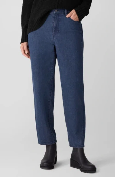 Eileen Fisher Women's Ankle Lantern Pants In Blue