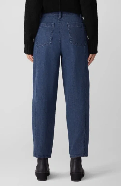 Eileen Fisher Women's Ankle Lantern Pants In Blue