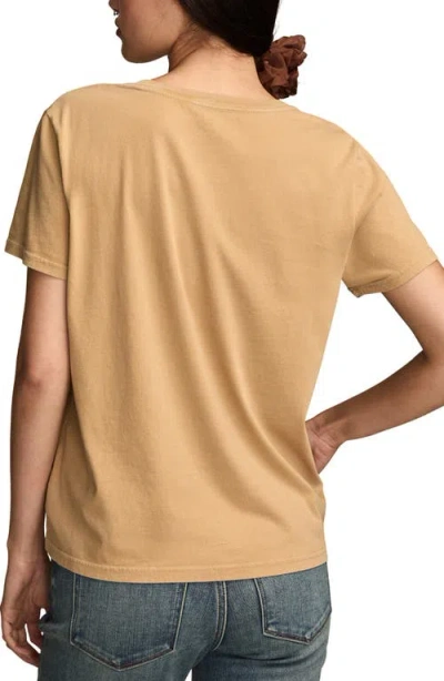 Lucky Brand Women's Alive With Energy Arizona Classic Crew Neck T-shirt In Brown