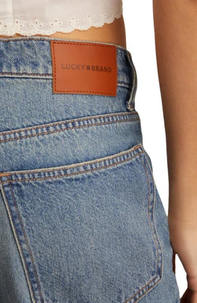 Lucky Brand Women's High-rise Barrel-leg Jeans In Blue