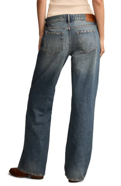 Lucky Brand Women's Baggy Wide Leg Jeans In Blue
