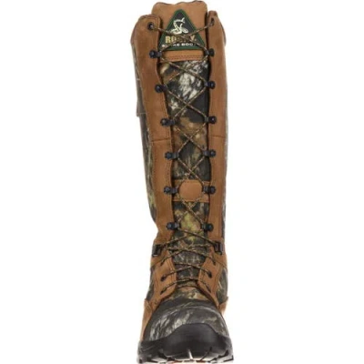 Rocky Hunting Waterproof Snake Boot Unisex Sized In Black
