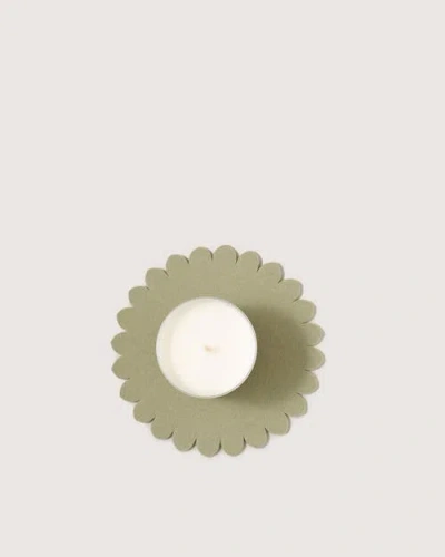 Graf & Lantz Graf Lantz Crest Merino Wool 8" Trivet In Green