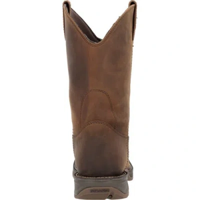 Durango Brown Pull On Western Boot In Brown