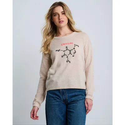 Lisa Todd Perk Up Wool Cashmere Sweater In Neutral