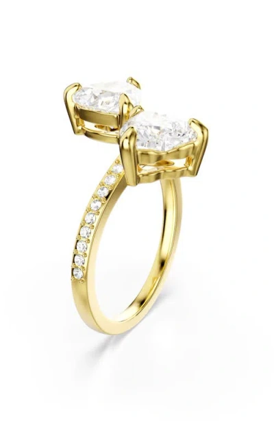 Swarovski Mesmera Open Ring In Gold
