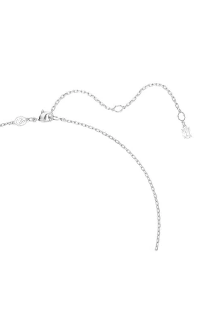 Swarovski Matrix Pendant Necklace, 25.6-29.5 In Metallic