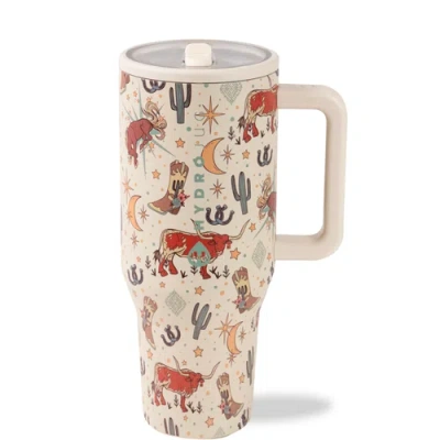 Hydrojug Rodeo Print 32 oz Insulated Mug In Multi