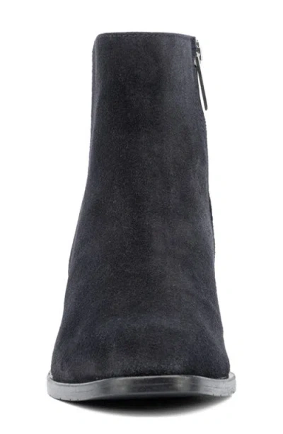 Aquatalia Reeta Luxe Suede Bootie In Black