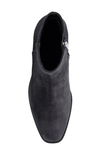 Aquatalia Reeta Luxe Suede Bootie In Black