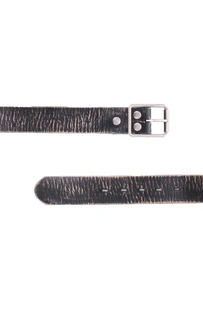 Bed Stu Drifter Belt In Black