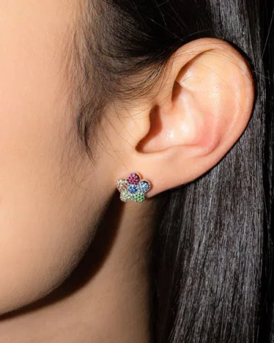 Fry Powers Flower Powers Stud Earrings In Multi
